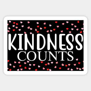 Kindness Counts. Inspirational Saying for Gratitude Sticker